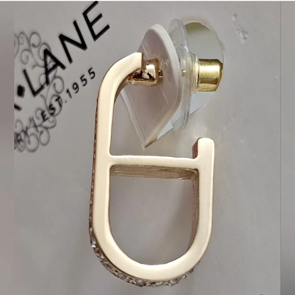 PARK LANE SPARKLE BOX MERIGOLD EARRINGS - Picture 7 of 11